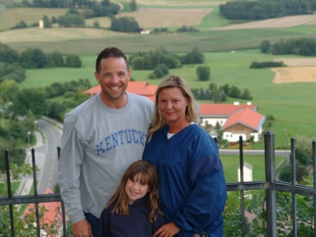 Mike, Linda, & Kristina at Grafenwoehr, Germany