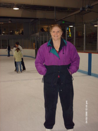 Debra on Ice