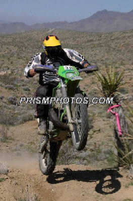 My man racing district 37 in Lucerne Valley