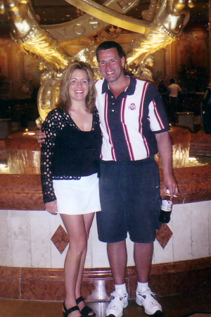 Me and husband Derrick in Vegas (2004)