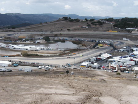 Laguna Seca on the hill