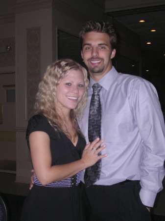 My daughter Cherie and her fiance Justin - getting married July 12, 2008