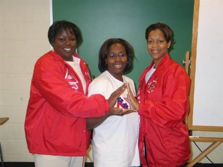 Tammy with Sorority sisters (DST)
