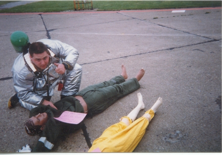 Crash Crew at Pgh Int. Airport   Mid 1990's