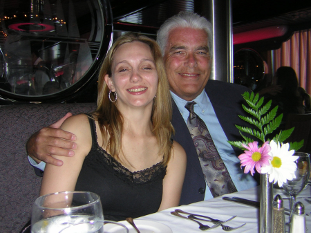 Anisha, family friend, and me on Carnival cruiseship