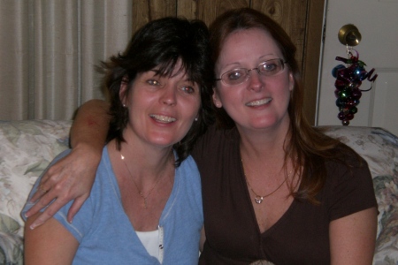 With my sister Robin - Class of 78'