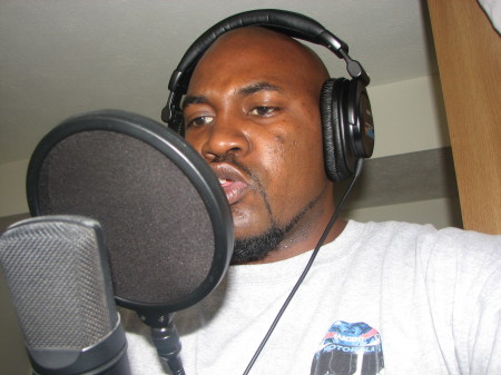 Ricke Bless on the mic