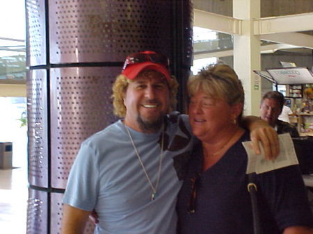 Me and Sammy Hagar 2003