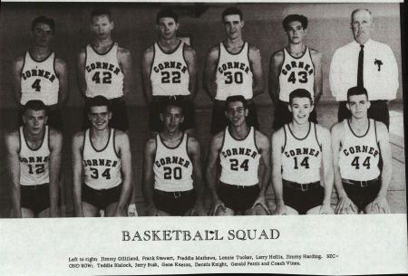 Basketball team of 1962