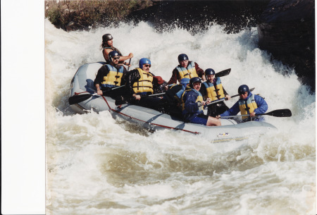 Whitewater Rafting in West Virginia Oct 2000