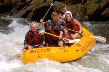 Whitewater Rafting the Nantahala - 2005