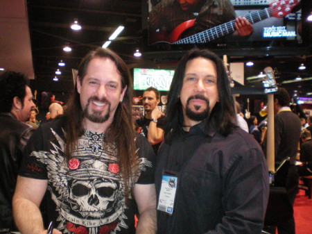 John Petrucci and Me at NAMM 2010!!