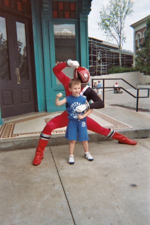Connor and Red Ranger