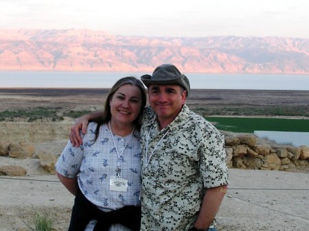 Mike & Linda at the Dead Sea