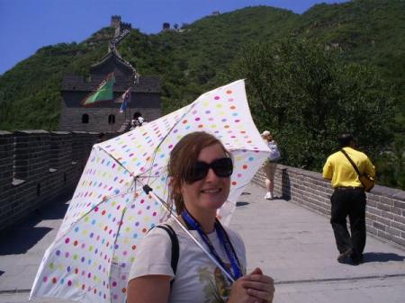 Sam on the Great Wall