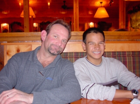 Me & first born son (Andrew) Nov. 2003