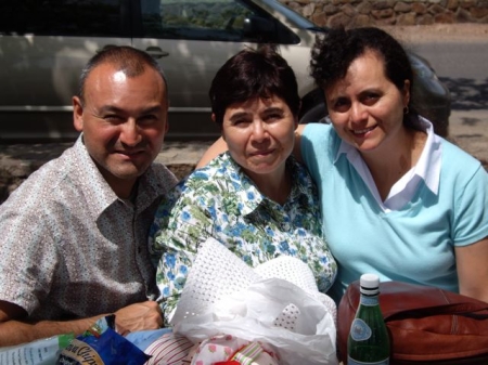 My Wife (Lucy) her Mom and Brother
