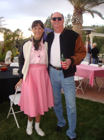 Jack and Nancy at a 50's Party 2009