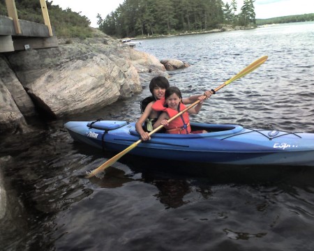 kayaking