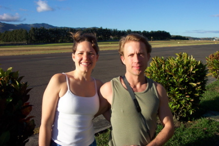 Jeremy and Meghan in Costa Rica, 2004