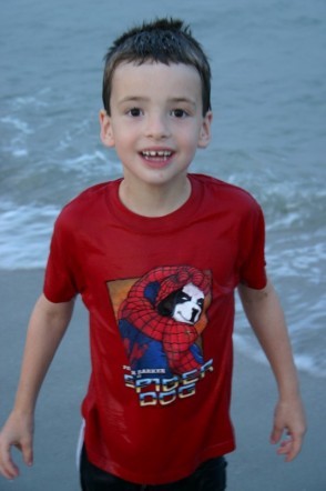 My son, Maxx, at Myrtle Beach '07