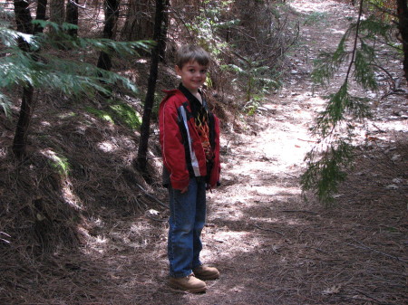 Ethan at Daffodil Hill - April 2007