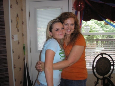 My daughter Shelby-Lyn and her aunt Candace