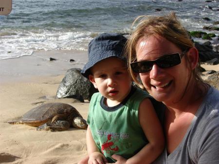 Andy, Andrea and Turtle