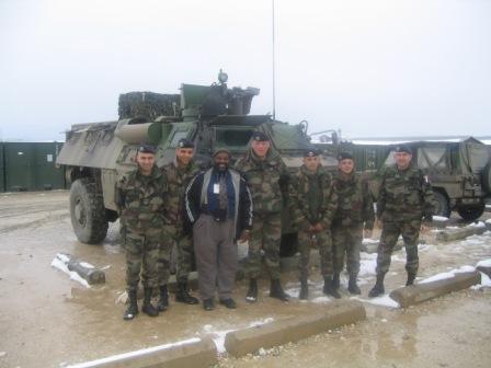 Kosovo with French Soldiers