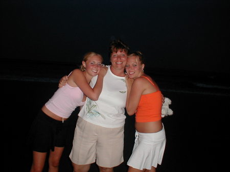 At the beach  2005 Heather Myself and Ashley