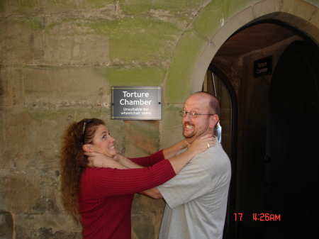 Ron and Nicholle Warrick Castle England 2006