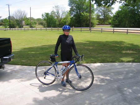 This is me b4 my 1st  20 mile ride