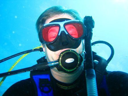 Diving off St. John's in USVI