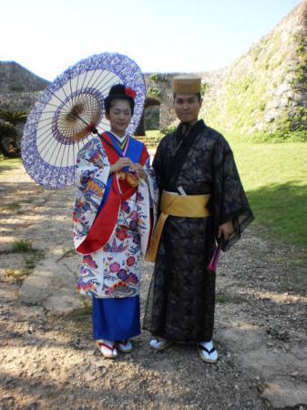 Okinawa tradional dresss