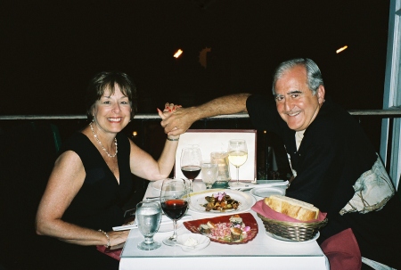 Steve & Marilyn after dinner on Maui