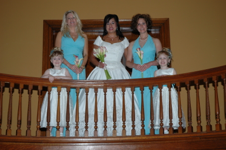 Bridesmaid and Flowergirls