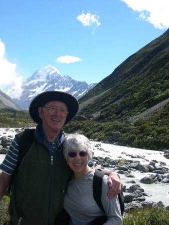 Barry & Gerry Mt. Cook, New Zealand