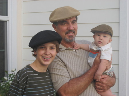 My Husband Steve, son Shane and grandson Jaxon