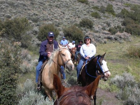 Riding in Gunnison, Colorado