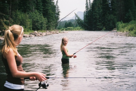 Fishing in Yellowstone