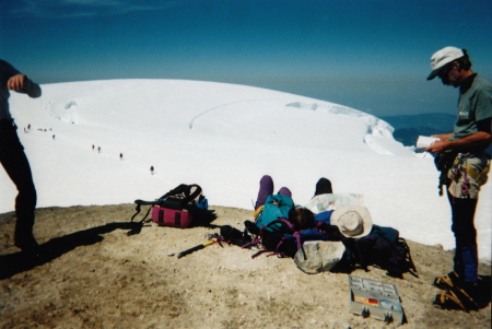 A beautiful day on top of Mt. Baker- 1998.