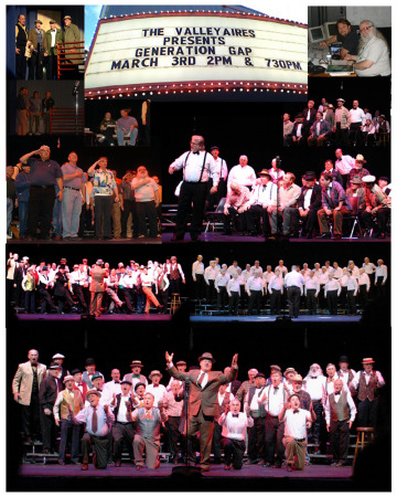Composite photo from chorus show
