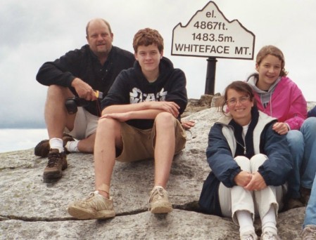 My family on Whiteface Mt. 7/06