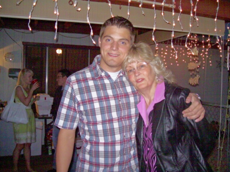 The Groom with His Grandmother