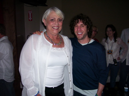 Me with Elliott Yamin