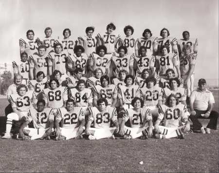 SPHS Varsity Football Team "74/'75