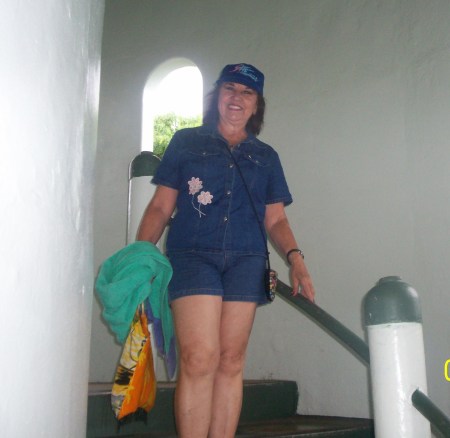 Sonia (Mom) at The Tower at El Yunque