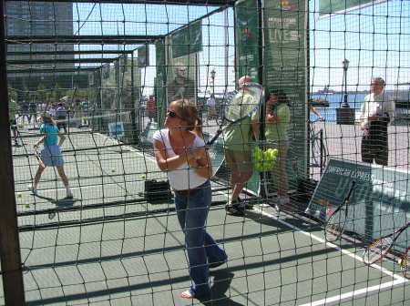 New York City during the US Open