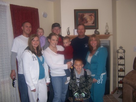 Family back in Ohio for moms funderal Nov 2007