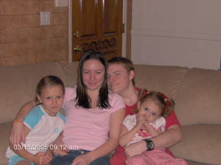 MY SON T.J. HIS FINANCE BRIANNA MY DAUGHTERS NICHOL AND HEATHER